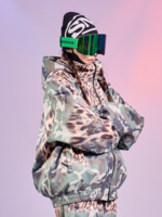 Doorek 3L Leopard Camo Baggy Snow Jacket - Unisex - Image 3