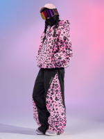 Doorek Pink Leopard Snow Anorak - Unisex - Image 8