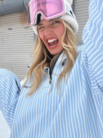 Molocoster 3L Striped Fleece Snow Pullover - Unisex - Image 3
