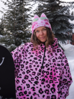 Doorek Pink Leopard Snow Anorak - Unisex - Image 3