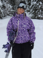 Doorek Violet Vandal Baggy Snow Jacket - Unisex - Image 2