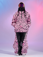 Doorek Pink Leopard Snow Anorak - Unisex - Image 7