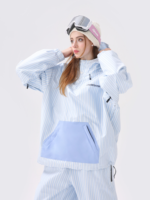 Molocoster 3L Striped Fleece Snow Pullover - Unisex - Image 20
