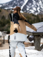 Drysnow Khaki Patchwork 3L Ski Jacket - Unisex - Image 5
