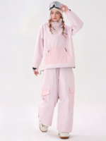 Molocoster 3L Striped Fleece Snow Pullover - Unisex - Image 16