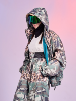 Doorek 3L Leopard Camo Baggy Snow Jacket - Unisex - Image 5