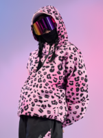 Doorek Pink Leopard Snow Anorak - Unisex - Image 5